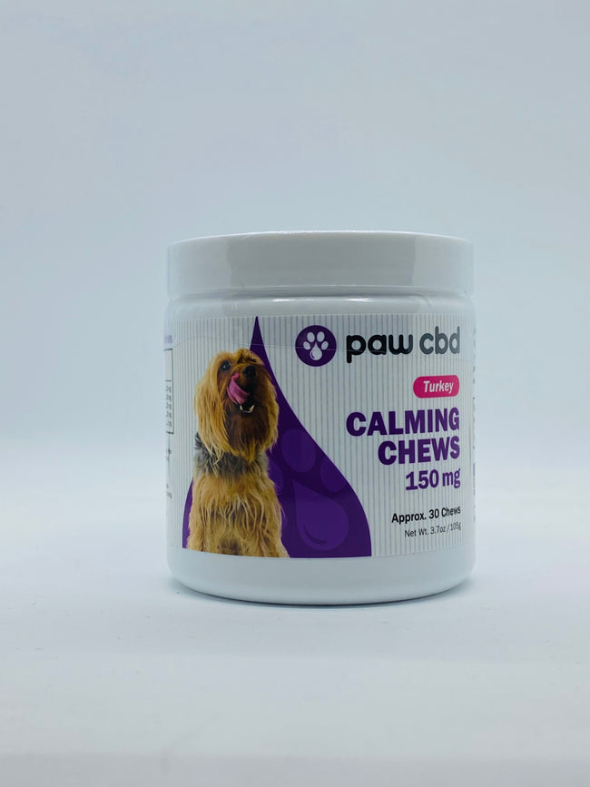 Paw CBD Turkey Calming Chews - 150mg - Beyond Full Spectrum