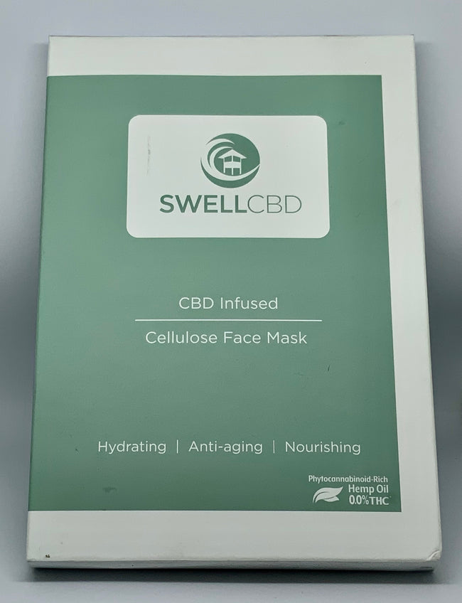 Swell CBD Cellulose Face Mask - Beyond Full Spectrum