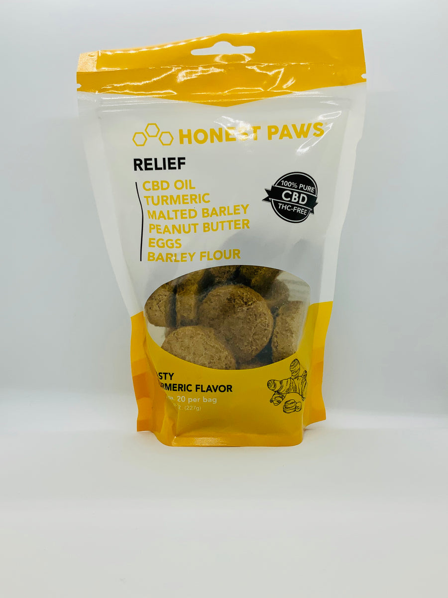 Honest Paws Relief CBD Dog Treats - Beyond Full Spectrum