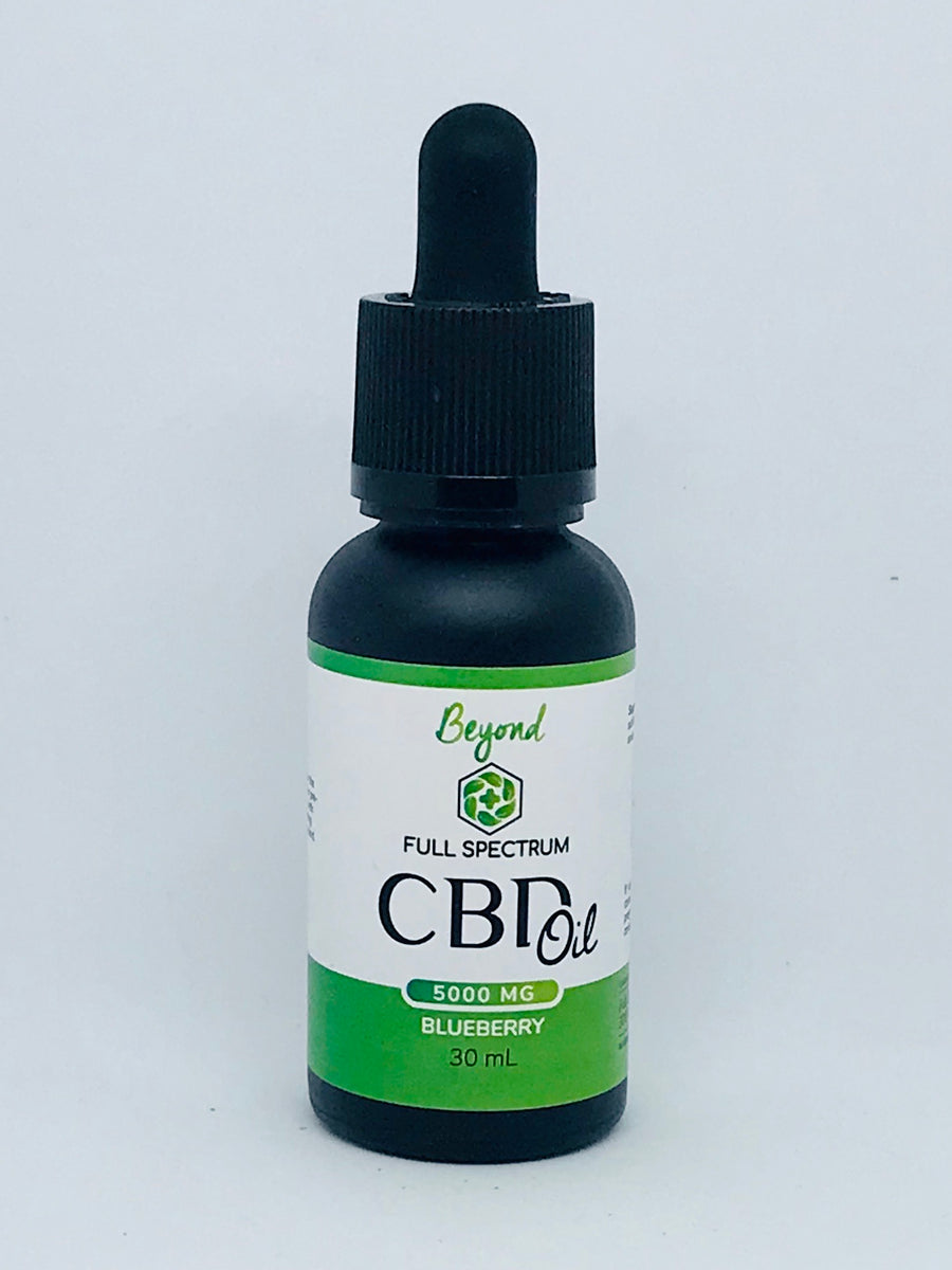 Beyond Full Spectrum CBD Oil Powered by Lifter - Blueberry - Beyond Full Spectrum